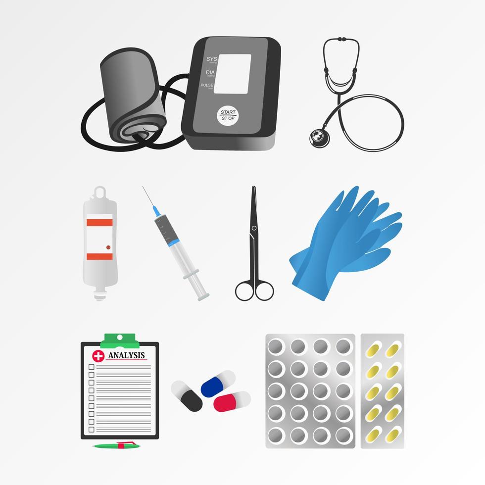 medical or medicine equipment image graphic icon logo design abstract concept vector stock. Can be used as a symbol associated with the health or tool