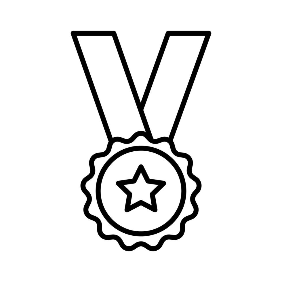 Plantillas de diseño de símbolo de vector de icono de medalla