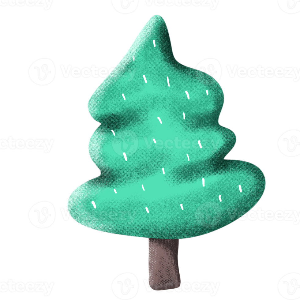 green christmas tree png