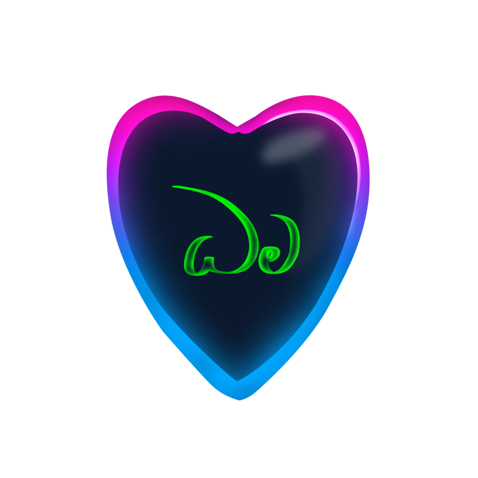 blooming heart symbol png