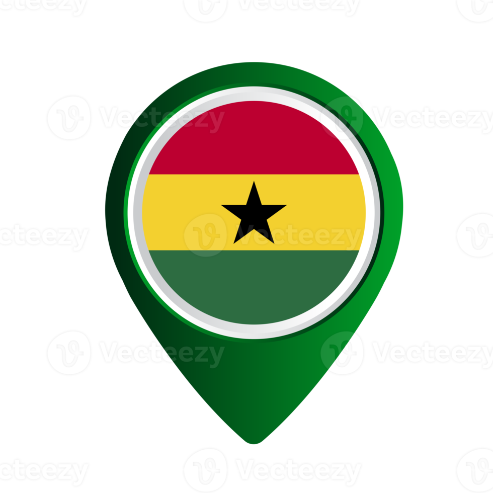 Ghana flag design png