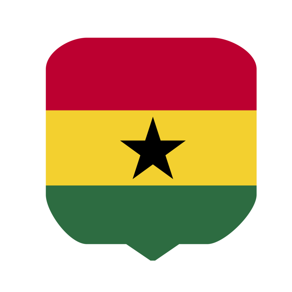 Ghana flag design png