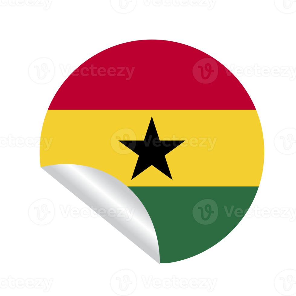 Ghana-Flaggenland png