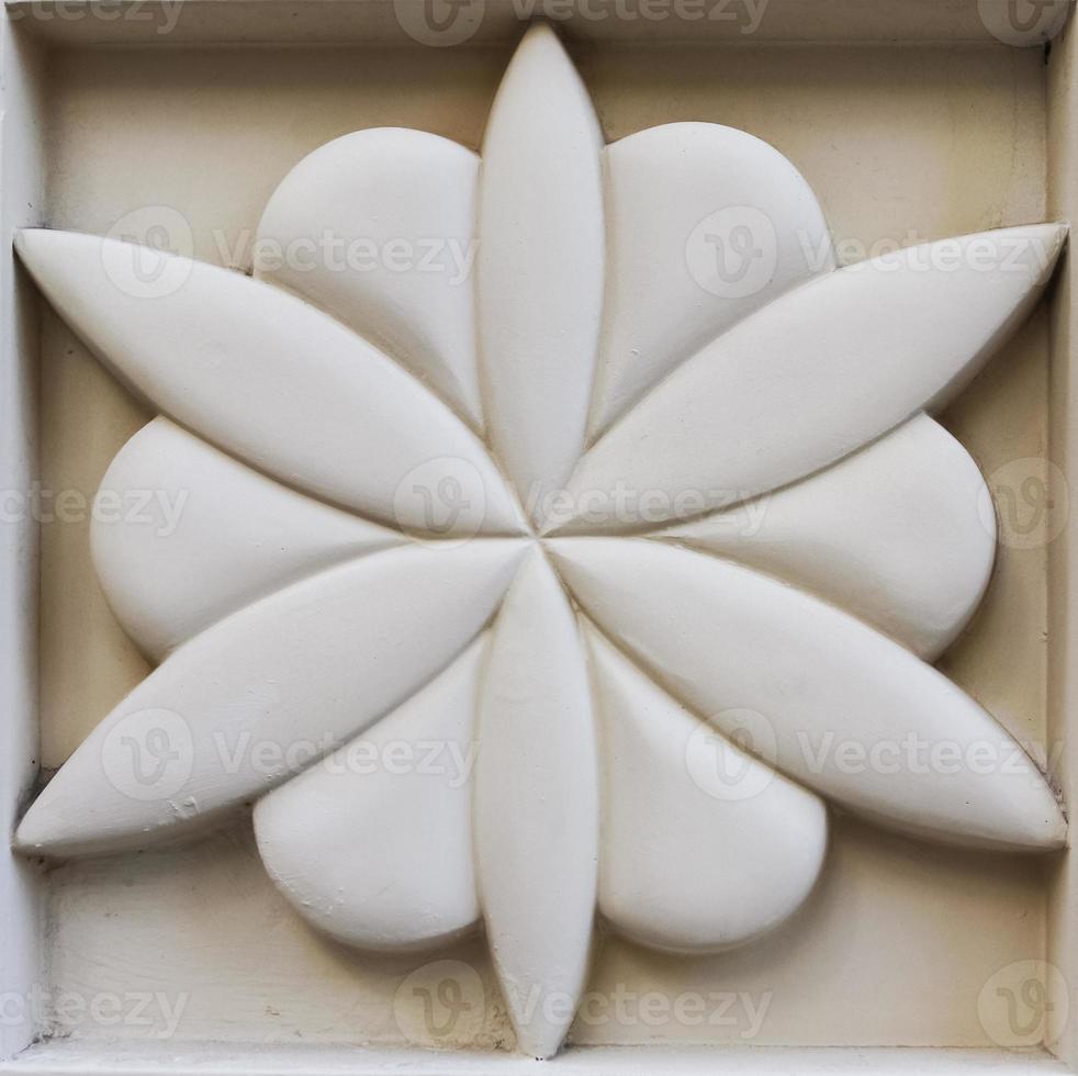 Floral shape detail photo