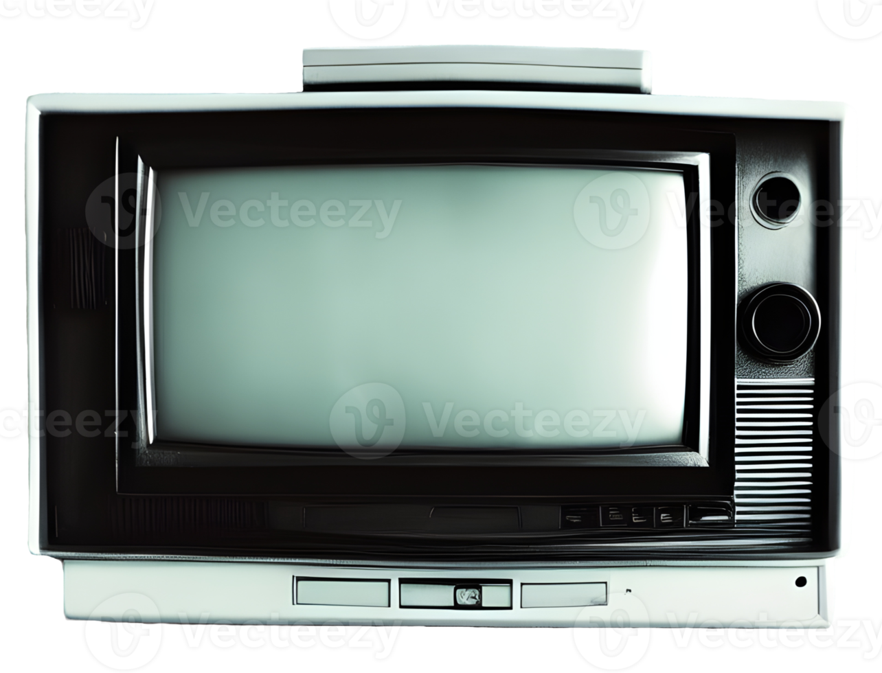 old tv. Generative AI. png