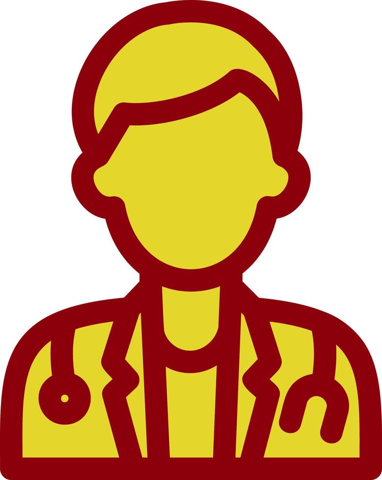 Male Doctor Vector Icon Design