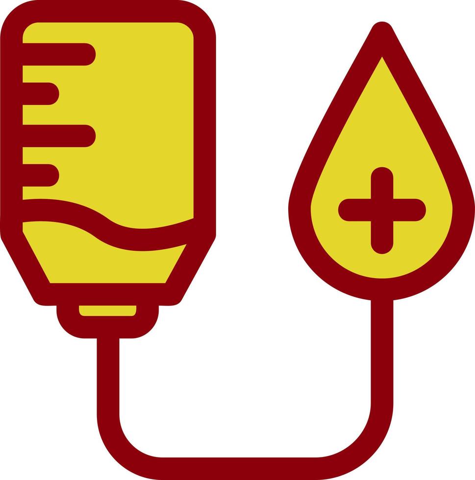 Blood Donation Vector Icon Design