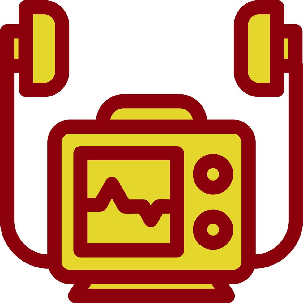 Defibrillator Vector Icon Design