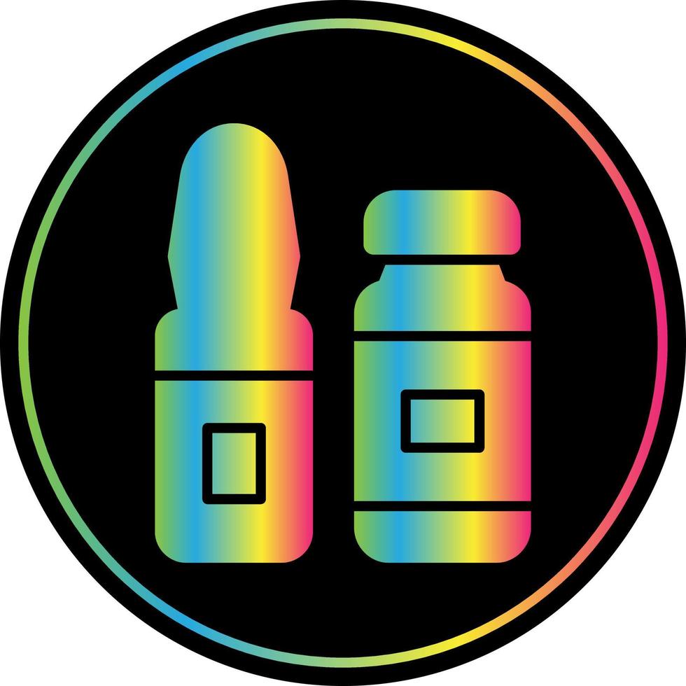 Ampoule Vector Icon Design