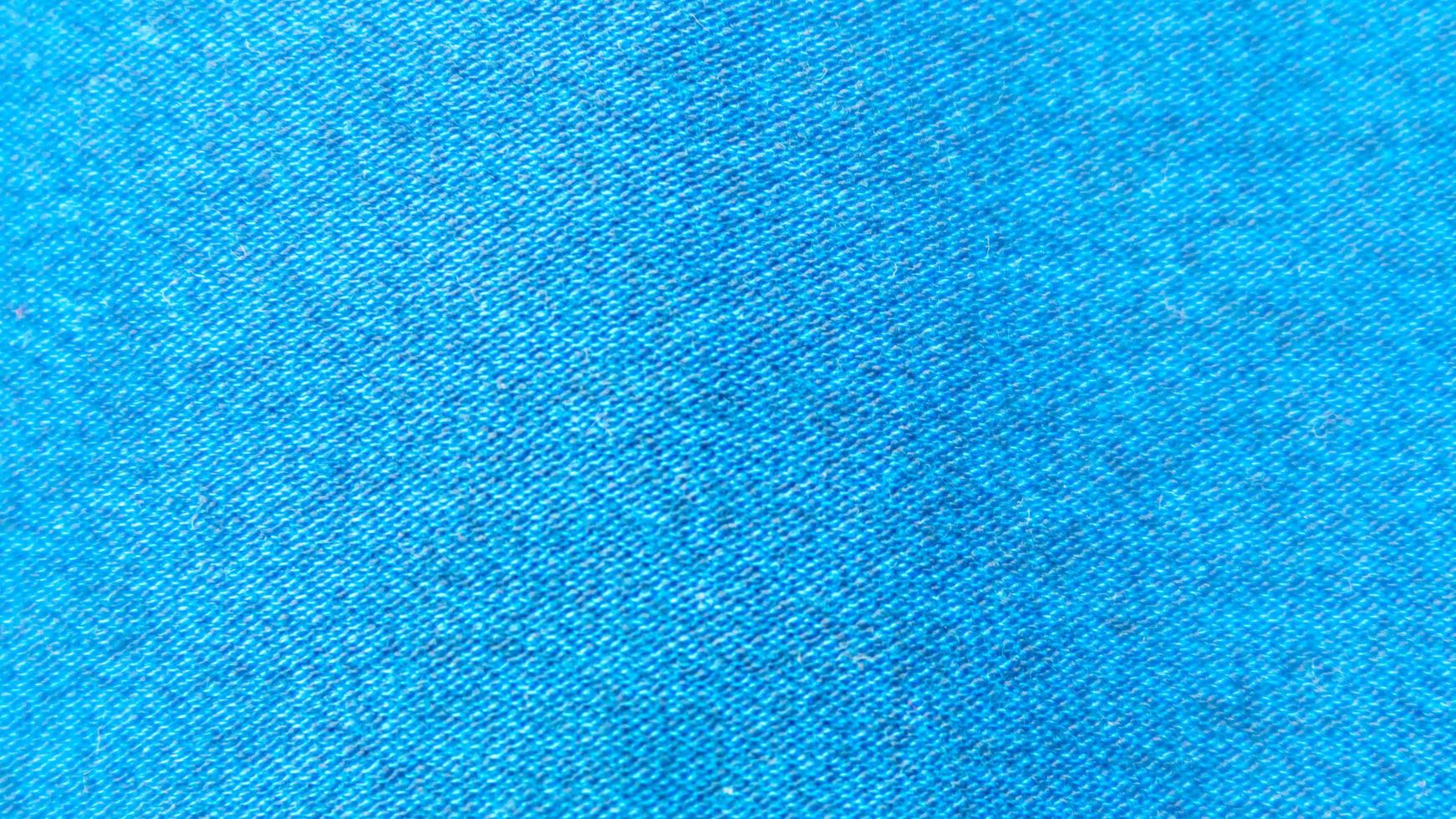 blue cloth texture as background photo