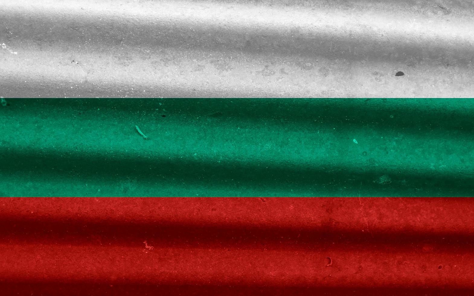 Bulgarian flag texture as a background photo