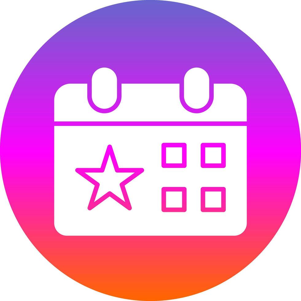 Event Vector Icon Design