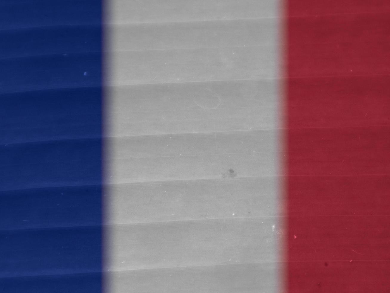 la textura de la bandera francesa como fondo foto