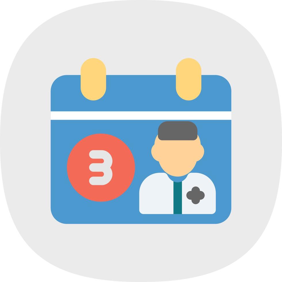Doctor Visit Day Vector Icon Design