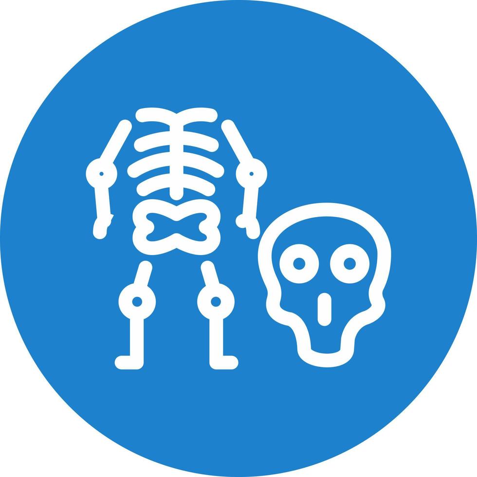 diseño de icono de vector de osteología