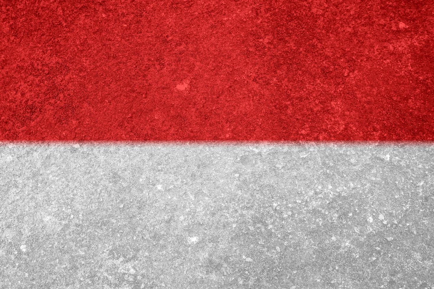 Indonesian flag texture as a background photo