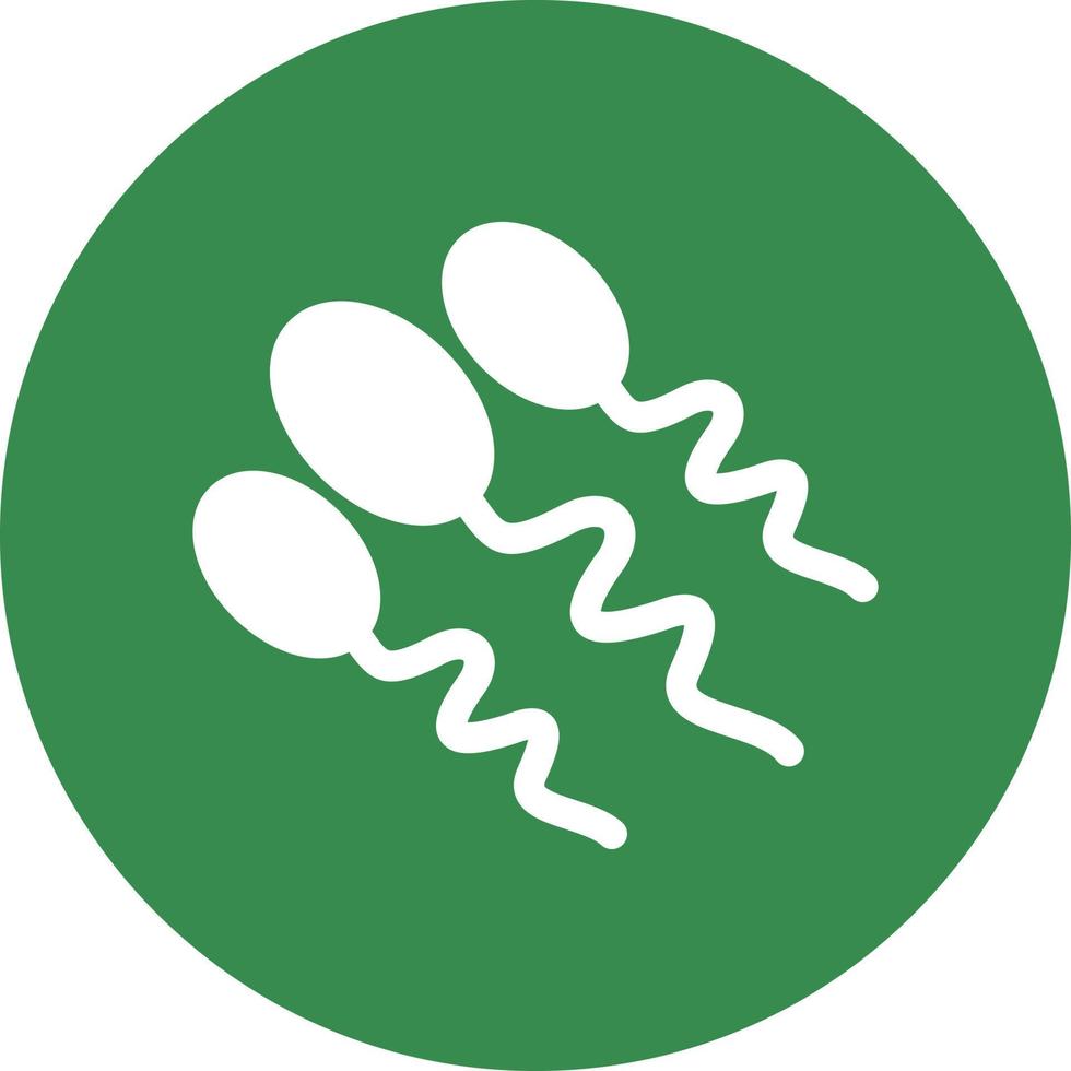 Sperm Vector Icon Design
