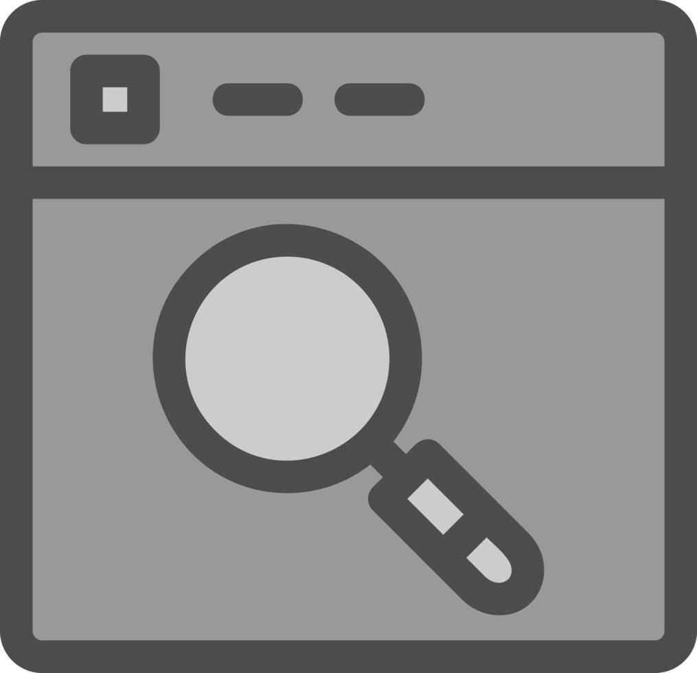 Search Engine Vector Icon Design