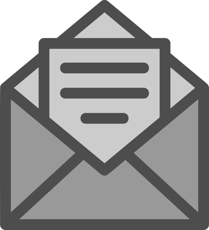 Newsletter Vector Icon Design
