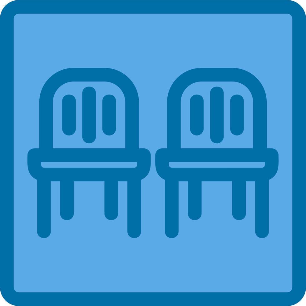 Waiting Room Vector Icon Design