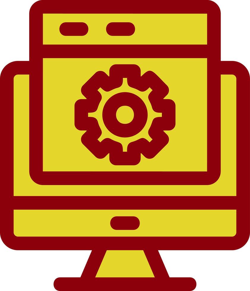 Web Optimization Vector Icon Design