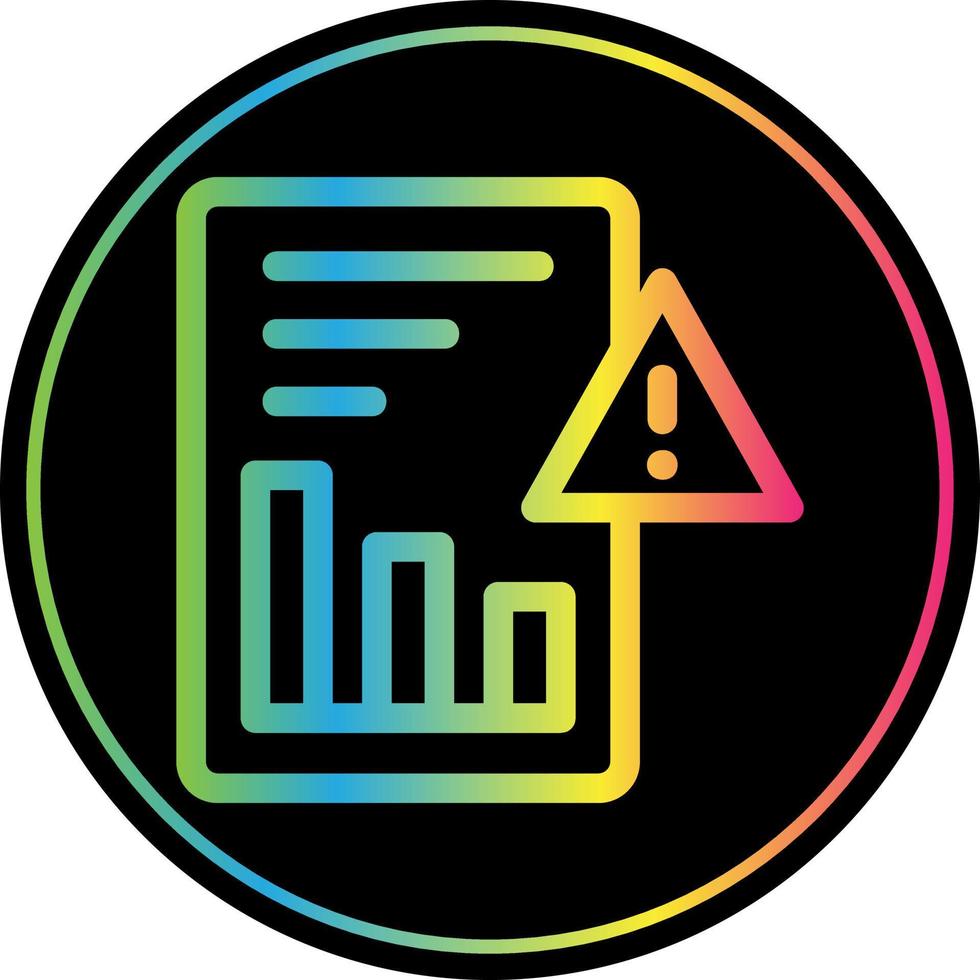 Marketing Report Vector Icon Design