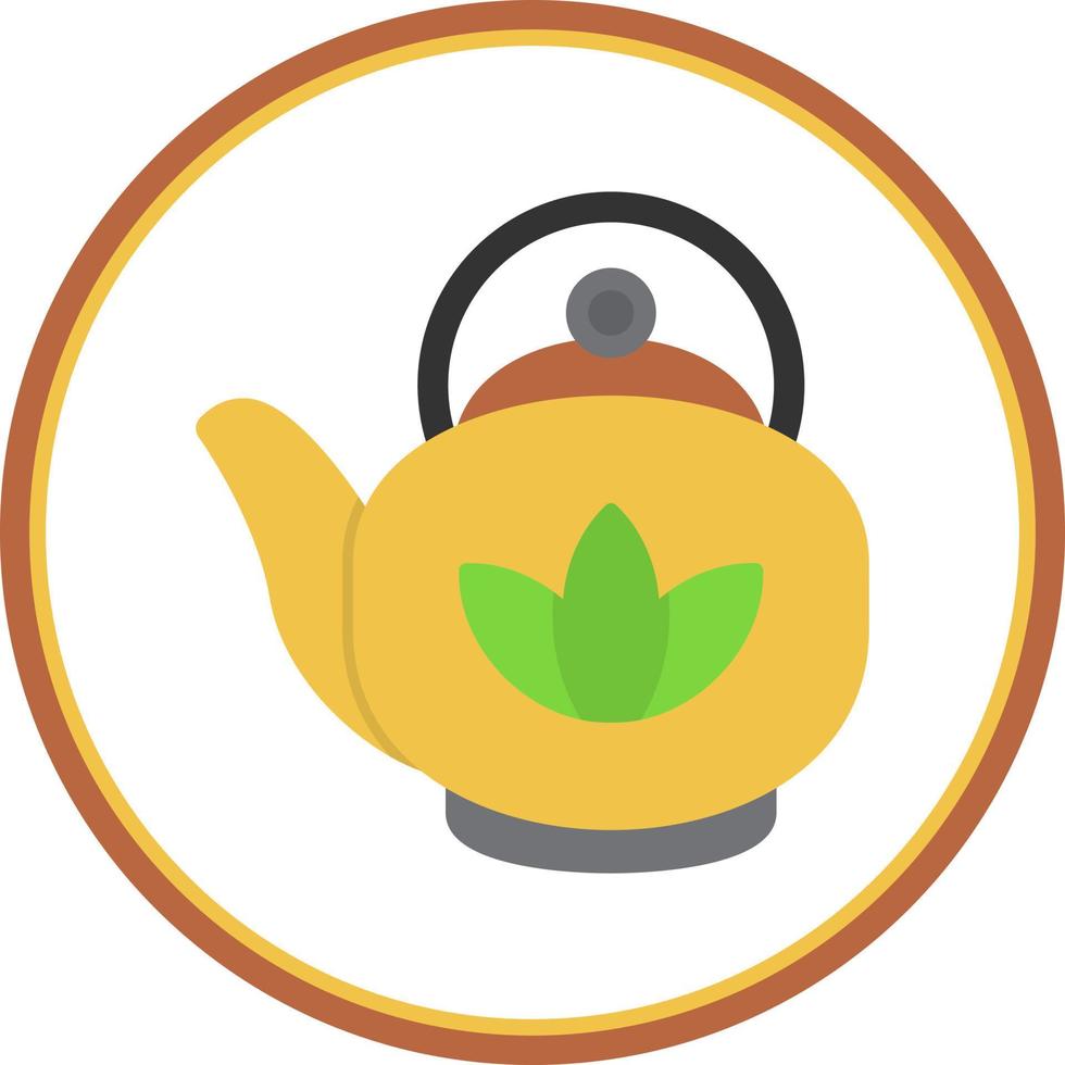 Teapot Vector Icon Design