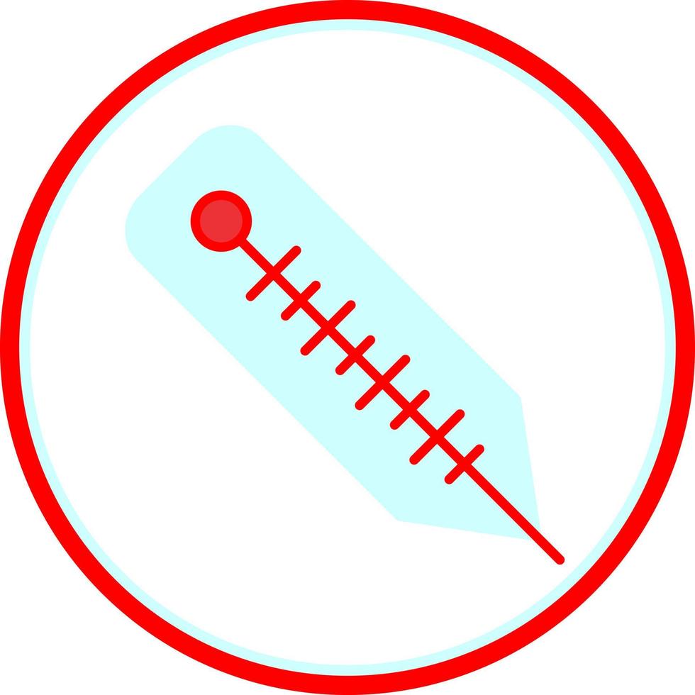 Thermometer Vector Icon Design