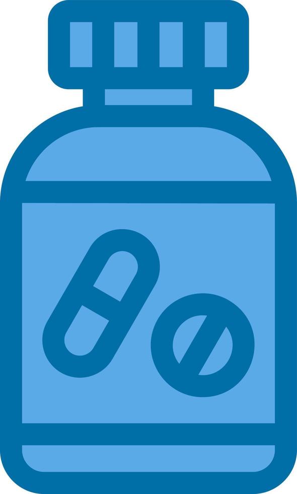 diseño de icono de vector de botella de tabletas