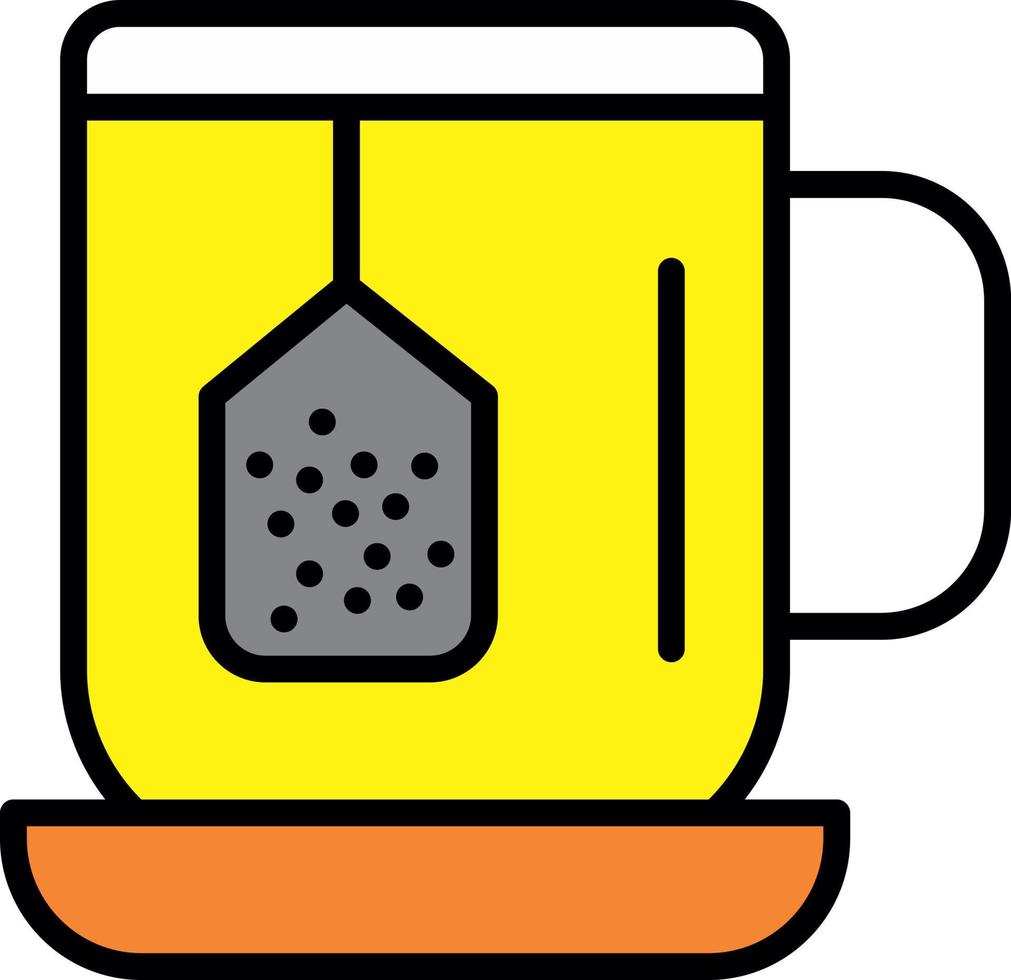 diseño de icono de vector de té