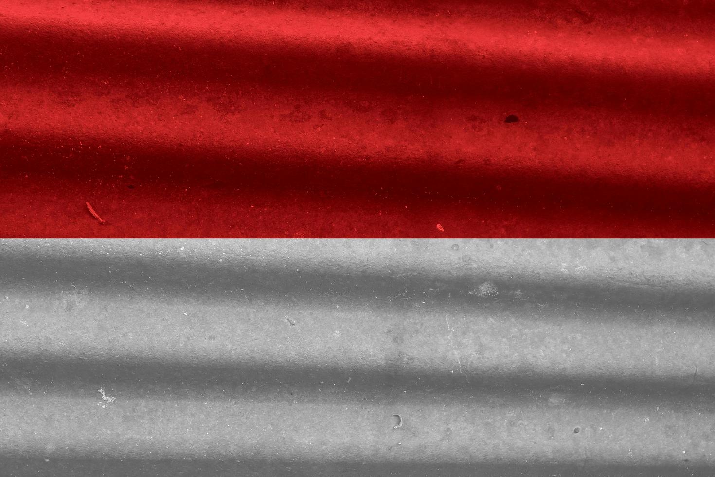 textura de bandera indonesia como fondo foto