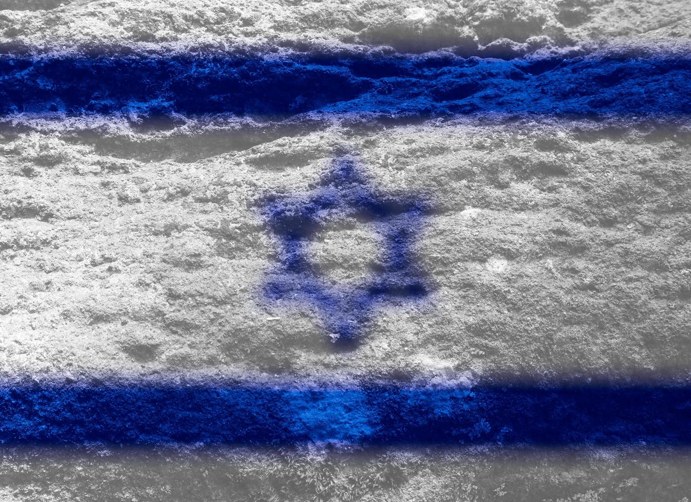 israeli flag texture as a background photo