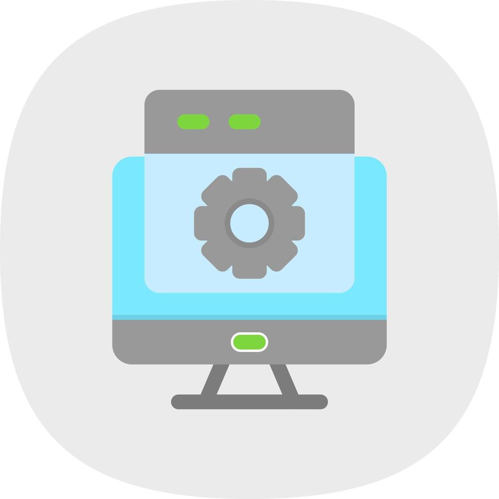 Web Optimization Vector Icon Design