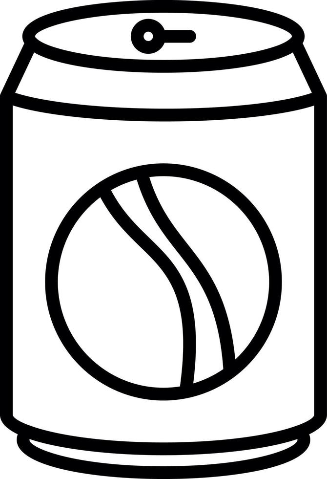 Cola Can Vector Icon Design