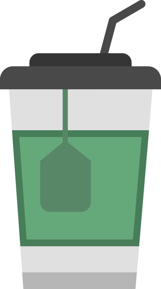 Ice Tea Vector Icon Design