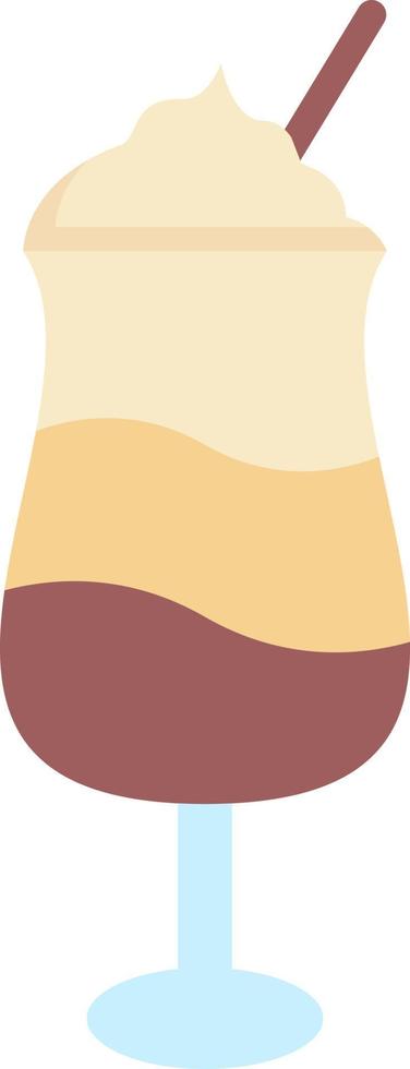 Latte Macchiato Vector Icon Design