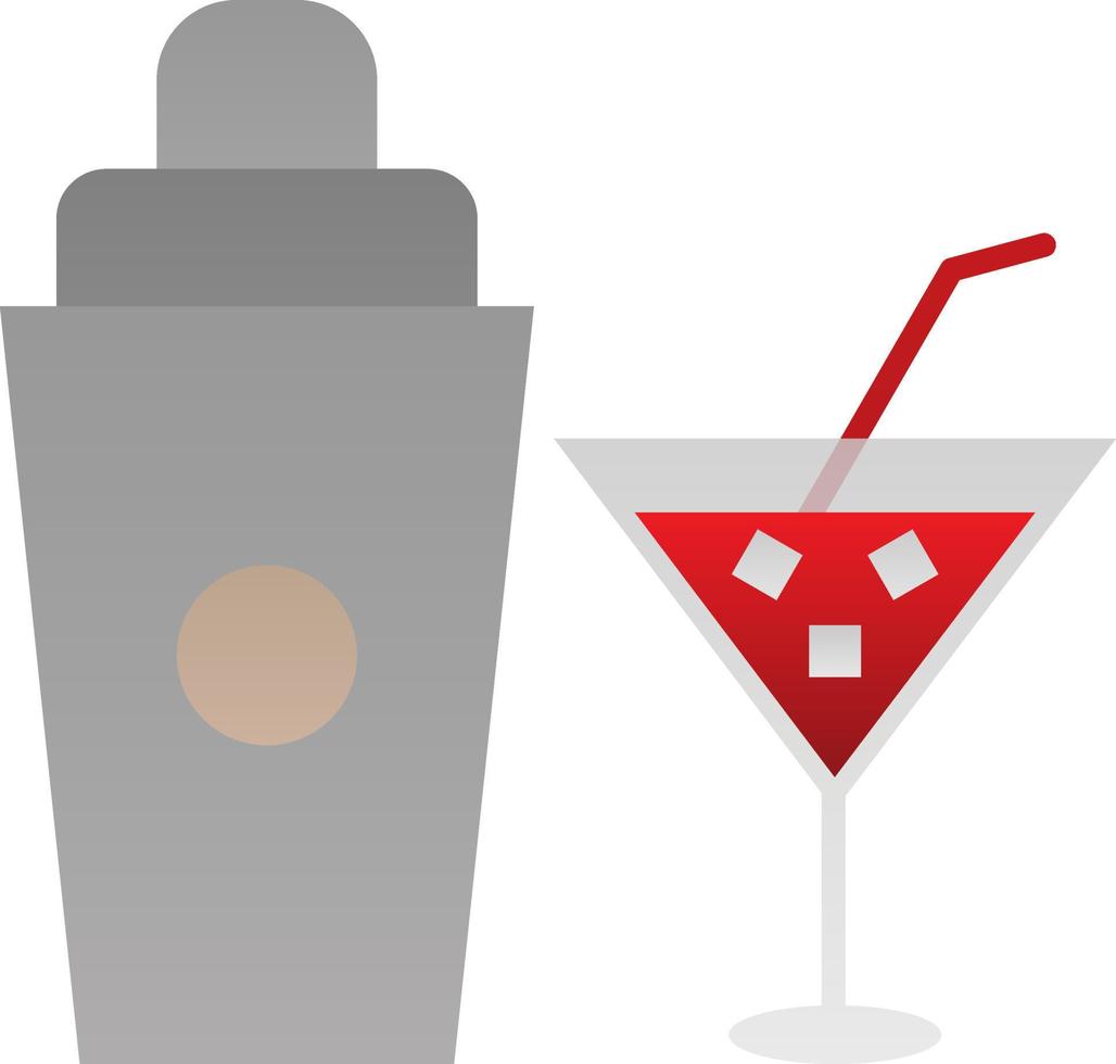 Cocktail Shaker Vector Icon Design