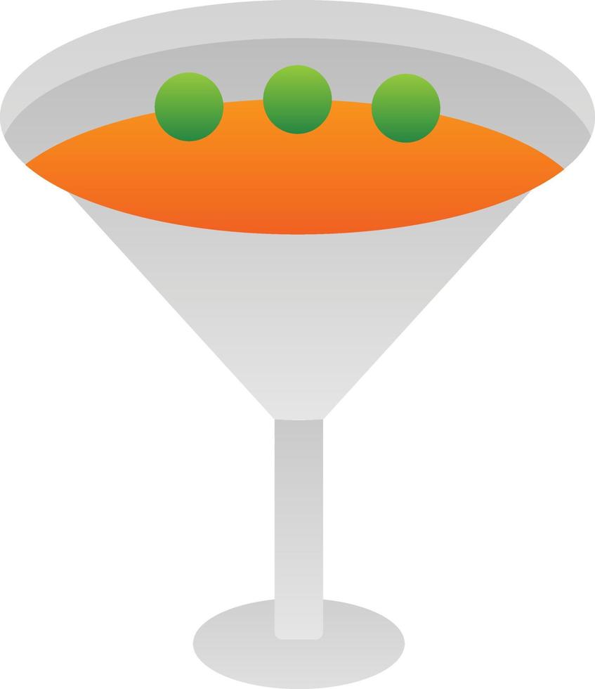 diseño de icono de vector de martini