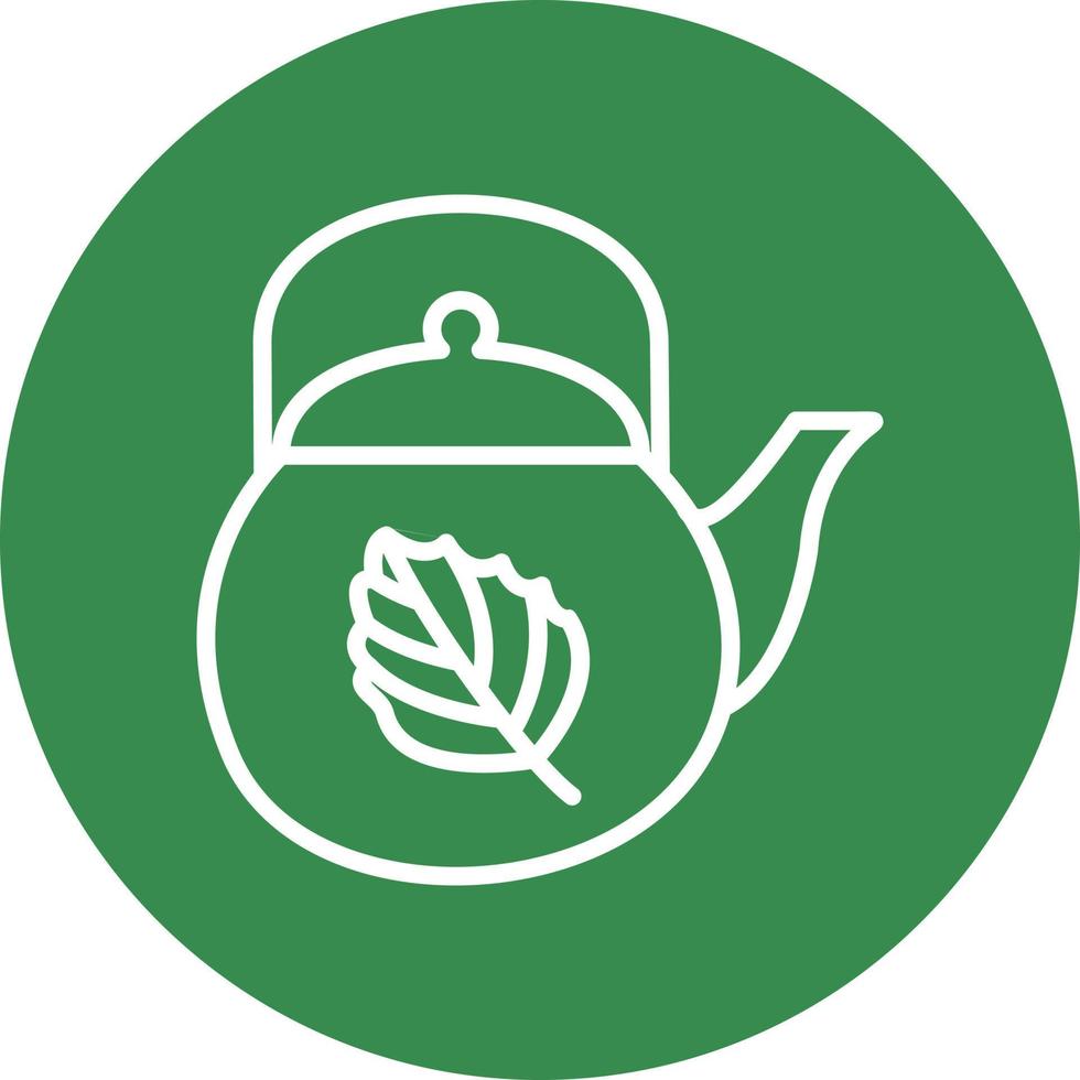 Tea Pot Vector Icon Design