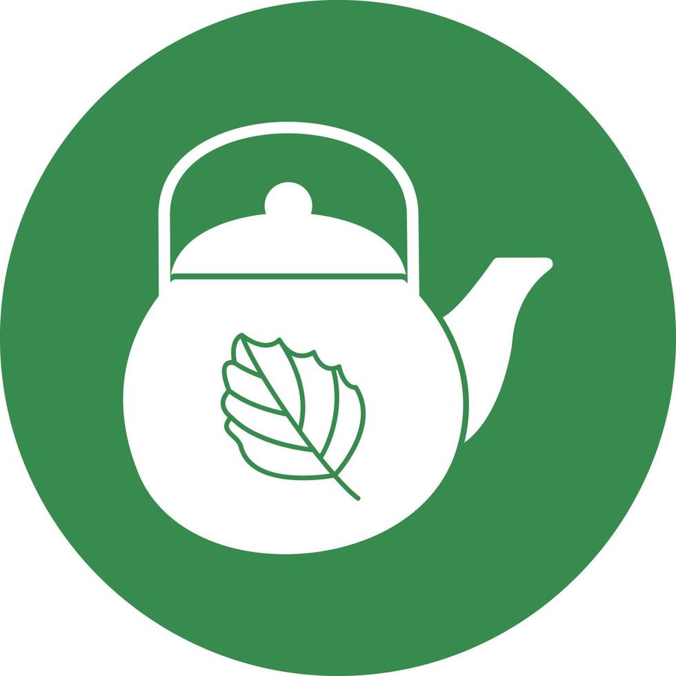 Tea Pot Vector Icon Design
