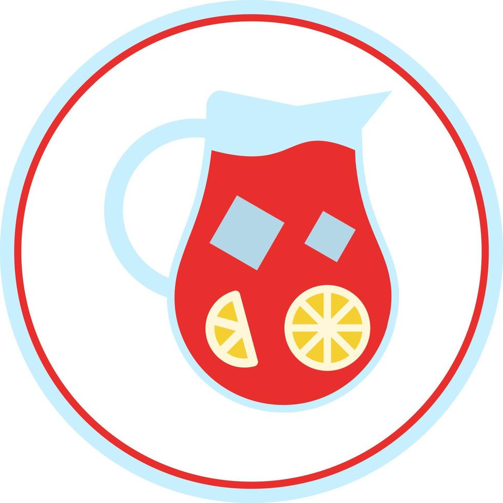 Lemonade pitcher icon Royalty Free Vector Image