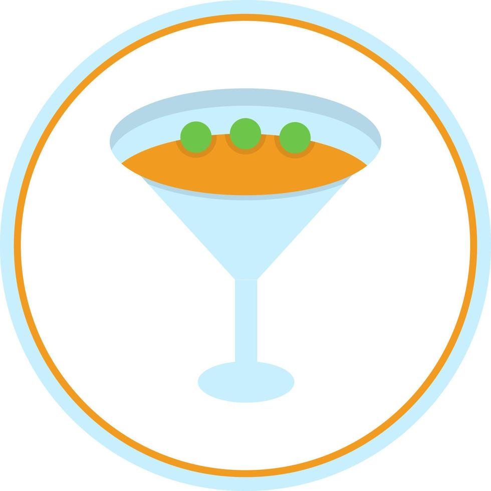 Martini Vector Icon Design