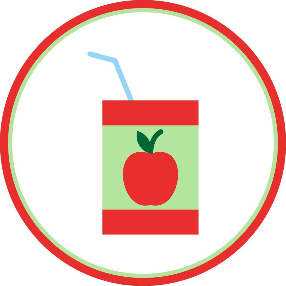 Juice Box Vector Icon Design