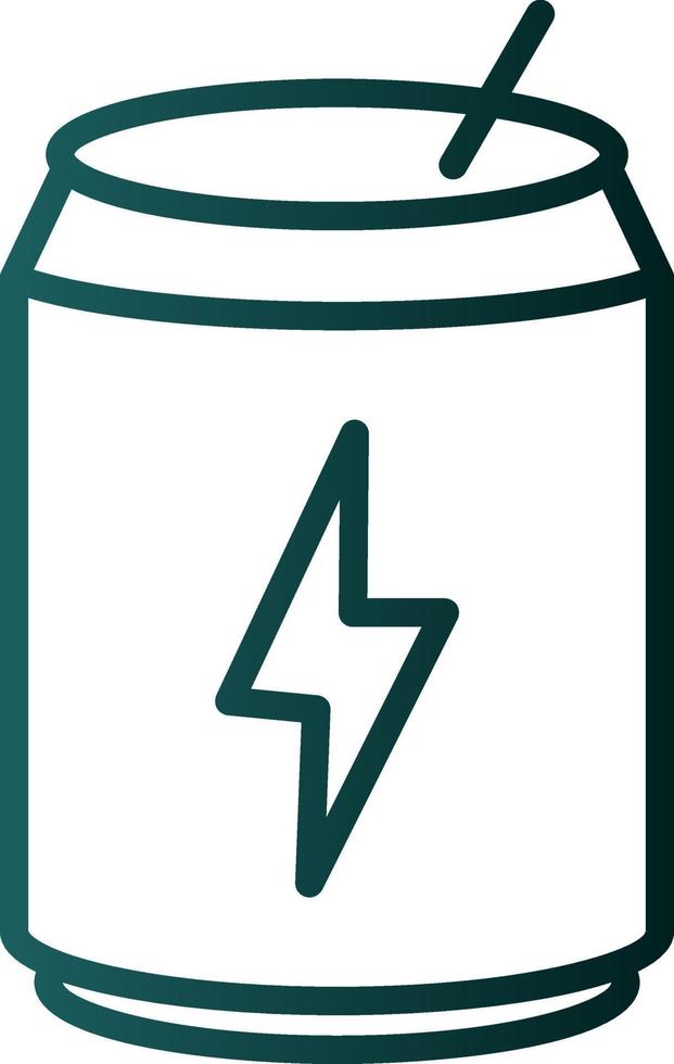 Energy Drink Vector Icon Design