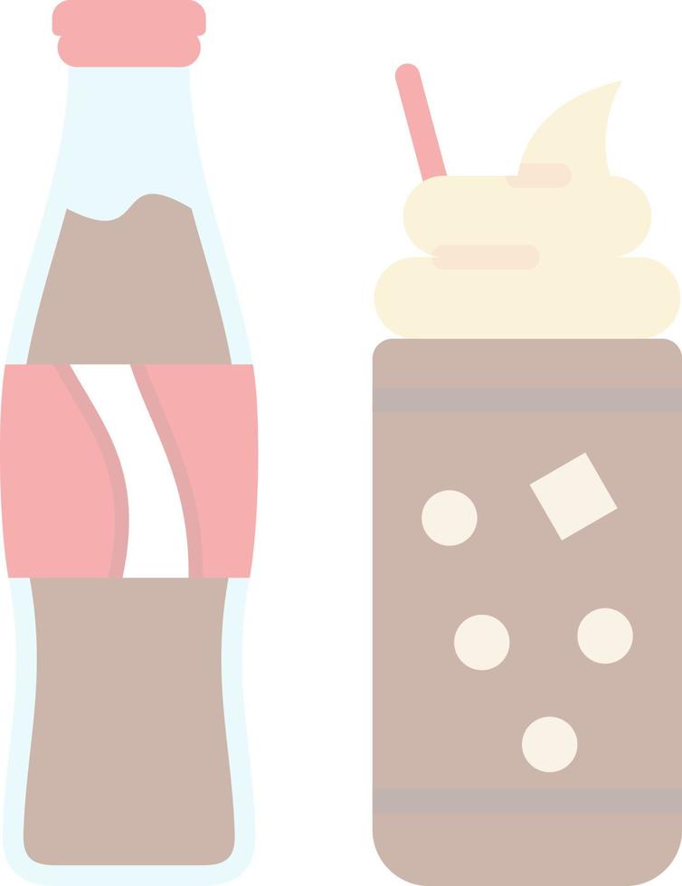 Cream Soda Vector Icon Design