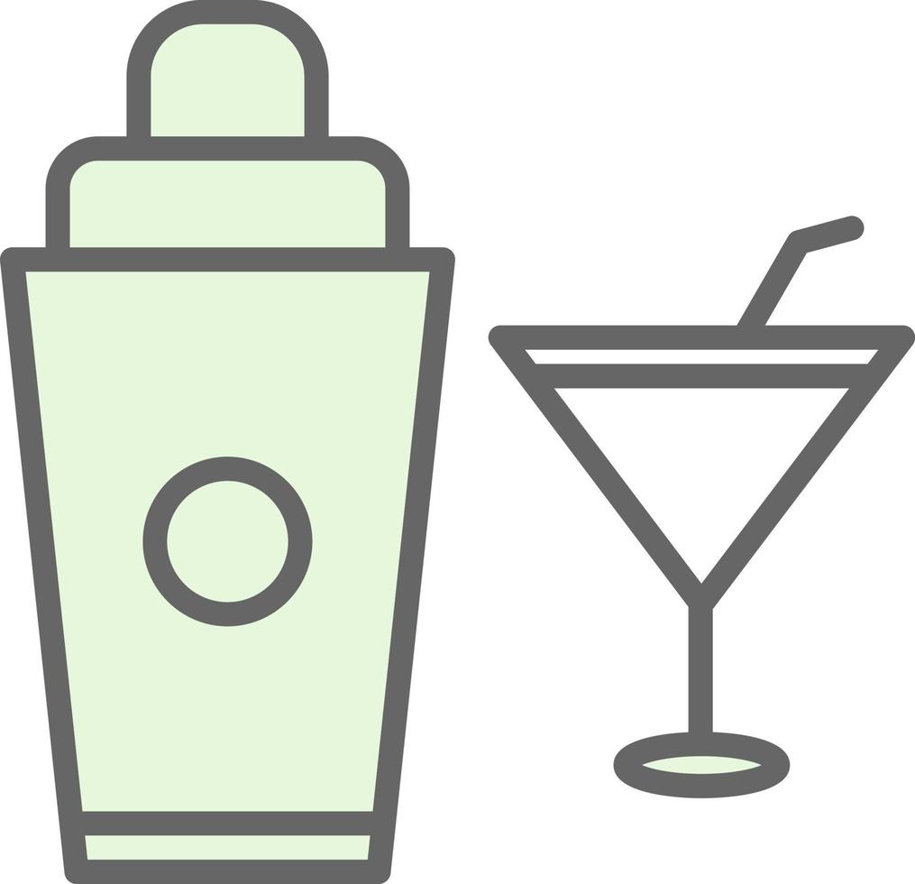 Cocktail Shaker Vector Icon Design