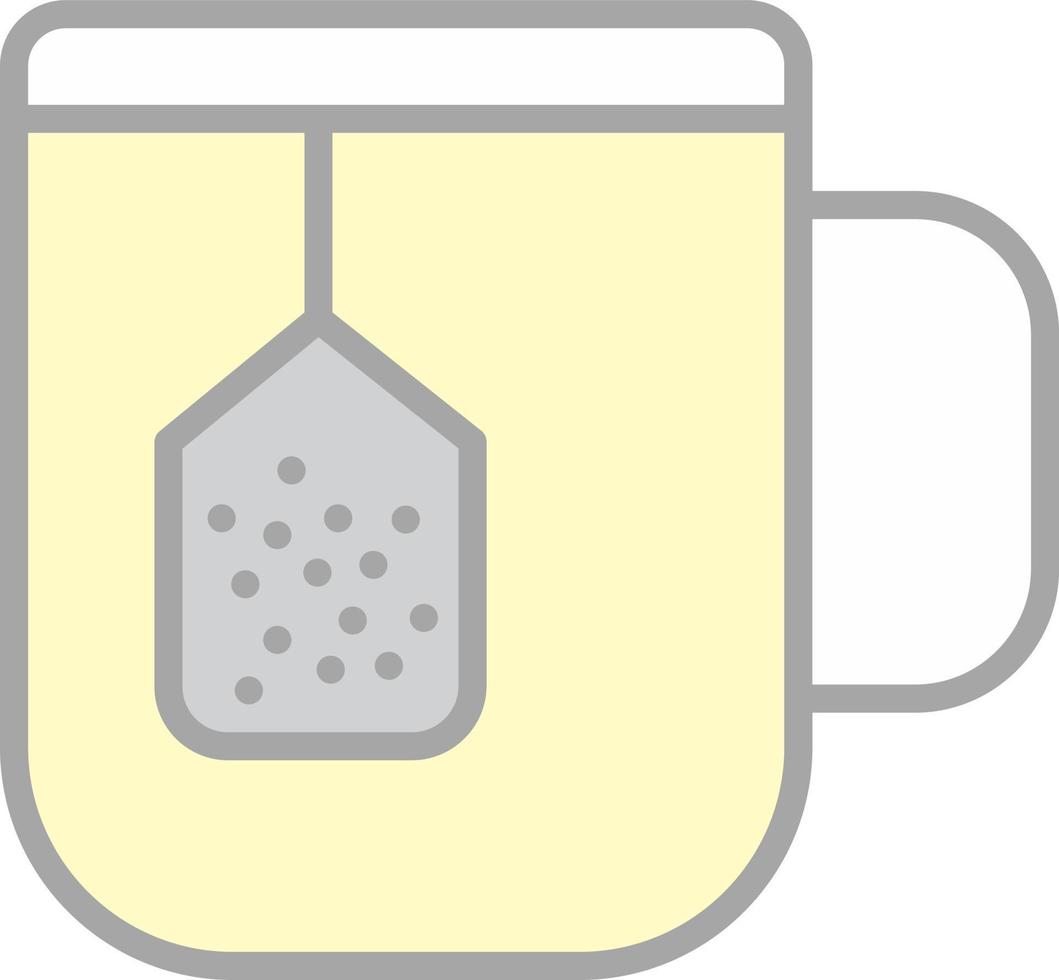 diseño de icono de vector de bebida de infusión