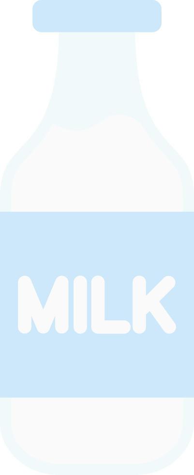 Milk Bottle Vector Icon Design