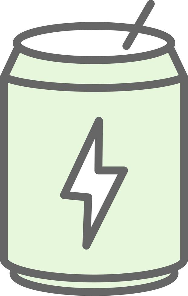 Energy Drink Vector Icon Design