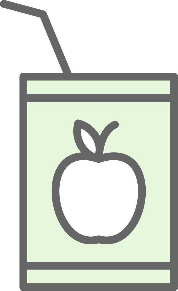 Juice Box Vector Icon Design